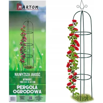 Obraz Kovová pergola Martom, sloupek 190 cm