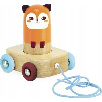 Dřevěná hračka Vilac tahací liška René