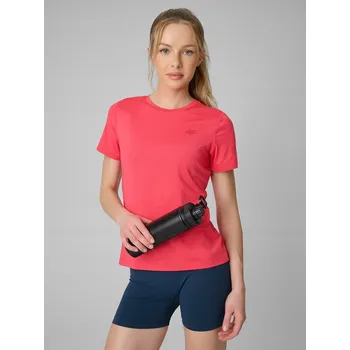 Dámské tričko Tréninkové tričko s krátkým rukávem 4F XS růžové