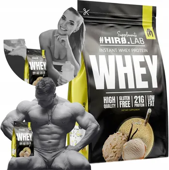 Protein Protein syrovátkový koncentrát - WPC HIRO.LAB prášek 750 g vanilka