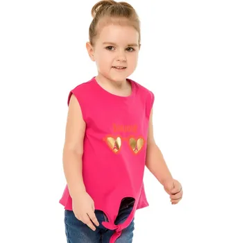 Dívčí tričko Winkiki Kids Wear Dívčí top France - fuchsie Velikost: 98