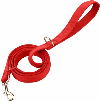 Vodítko pro psa Star RED Luxusní sametové vodítko pro psa 150cm