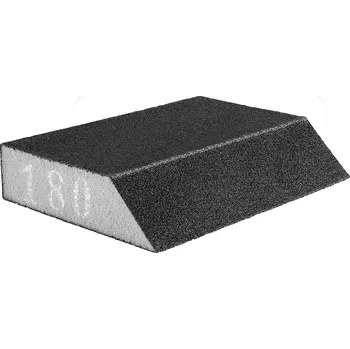 Dílna NEO TOOLS Brusná houba 125 x 25 x 90 mm, K180, úhlová