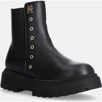 Dívčí holínky Dětské holínky Tommy Hilfiger T3A5.33578. černá 99X, EUR 40