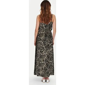 Dámské šaty ONLY Letní šaty Nova 15222217 Černá Regular Fit 42