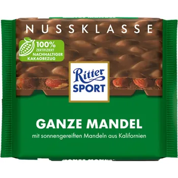 Čokoláda Ritter Sport Celé mandle 100g