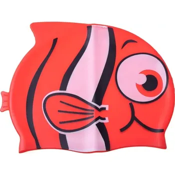 Dětská plavecká čepice – červená