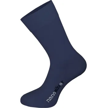 Pánské oblečení PONOŽKY SPOLEČENSKÉ L 44/46 MODRÉ UNI