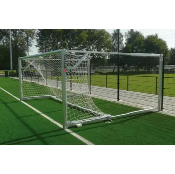 Fotbalová branka Odklápěcí branka Schäper 5x2 m (Odklápěcí mládežnická fotbalová branka Schäper 5x2 m z hliníku, hloubka 80/150 cm, celosvařený rám, volba uchycení sítě, vyrobeno v Německu)