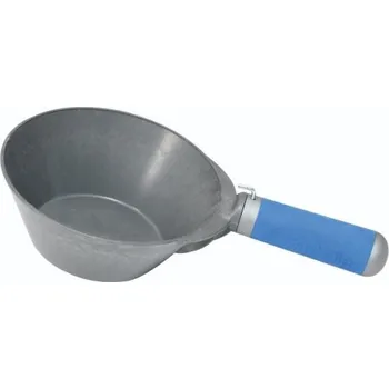 Zednická lžíce LEVIOR Naběračka zednická, sklolaminátová, prům. 175mm 1531