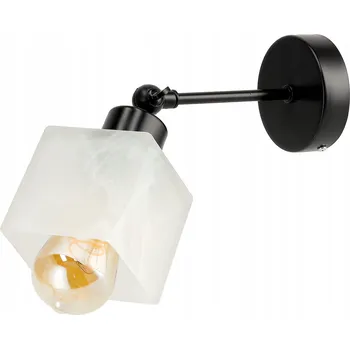 Stropní Svítidlo Kinkiet LED Skleněný Čtverec E27