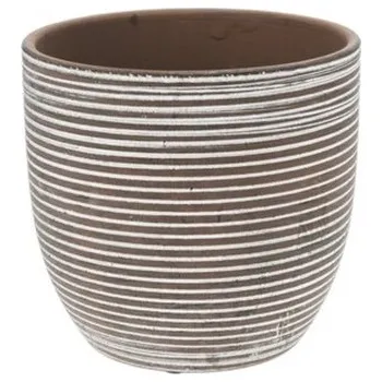 Květináč Keramický květináč Sia hnědý