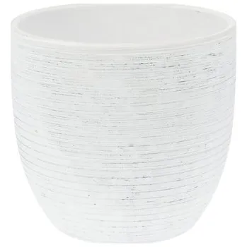 Květináč Keramický květináč Sia bílý