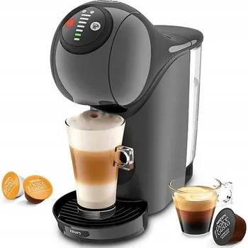 Kávovar Kapslový kávovar Krups Genio S Antracit KP243B10 15 barů černý