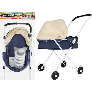 Kočárek pro panenku Hluboký kočárek pro panenky Mega Creative