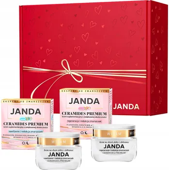 Dárková krabička JANDA Ceramides Premium na pigmentové skvrny s ceramidy Krabička sada