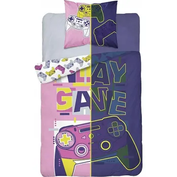 Povlečení Sada povlečení Detexpol 160 x 200 cm fialová