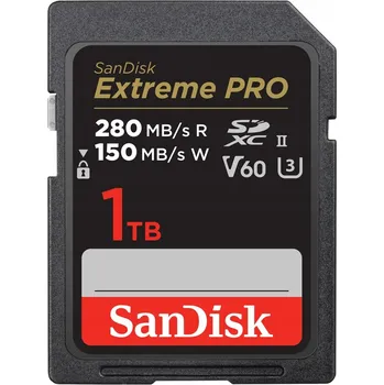 Paměťová karta Paměťová karta SD SanDisk EXTREME PRO 1TB 280MB/s