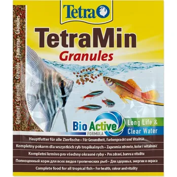 Krmivo pro rybičky TETRA MIN GRANULES 15g KRMIVO PRO RYBY GRANULE