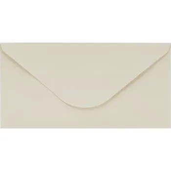Obálka Kremové ozdobné obálky DL 50 kusů
