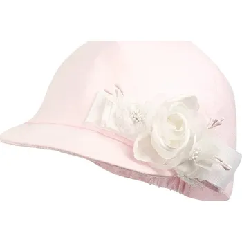 Kojenecká čepice Dětská bavlněná kšiltovka Jamiks SIRI SIRI.or.Nak.gl.JLH084.G růžová 30X, vel. 50