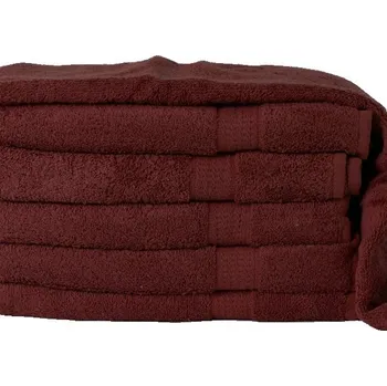 Ručník Ručník Homa Tmavě hnedý 50x100cm