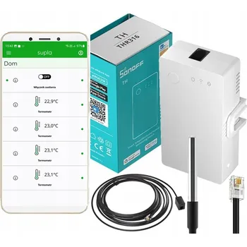 Termostat SONOFF THR316 1X2 SUPLA + RL560 WiFi