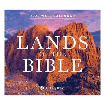 Kalendář Lands of the Bible 2026 Wall Calendar (Kalendář)