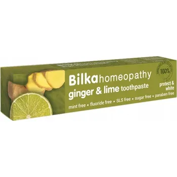 zubní pasta BILKA HOMEOPATHY: Zubní pasta "Zázvor a Limetka" 75ml (K1751)