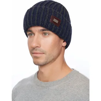 Čepice Marhatter Pánská pletená čepice - 8649 - antracitová