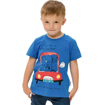 Winkiki Kids Wear Chlapecké tričko Travel - modrá Velikost: 98