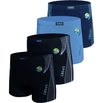 Boxerky PeSaiL Pánské bambusové boxerky - Fannifen CF01 (4ks v balení) Barva: Mix barva, Velikost: M