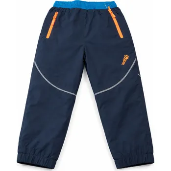 Šusťákové vyteplené tepláky modré wolf Velikost: 86