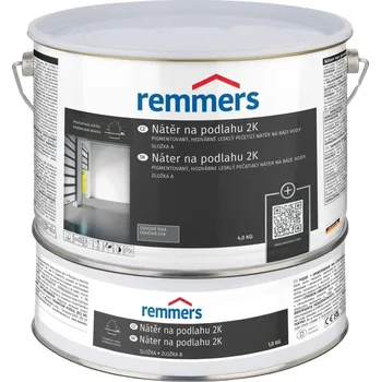 Umělý povrch Remmers Nátěr na podlahu 2K · 5kg · · kamenně šedá (cca RAL 7030)