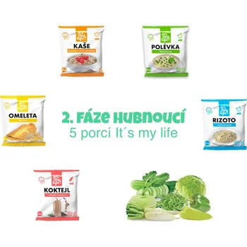 Keto dieta It’s my life! Proteinová dieta S - 2. krok, 1490 g (35 porcí)