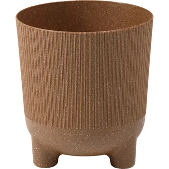 Obal na květináč Obal na květník ARIA JUMPER ECO WOOD plastový d18x20cm