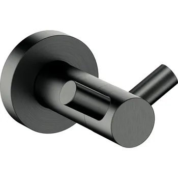 Držák na ručník Omnires Modern Project věšák na ručník grafitová MP60120GR