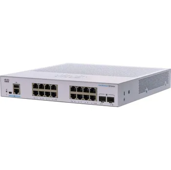 Switch Cisco CBS350-16T-E-2G-EU – Řízený gigabitový switch pro firemní sítě (REFRESH)