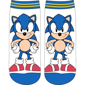 Chlapecké ponožky SONIC bílé Barva: Bílá, Velikost: 27-30