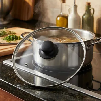 Poklice Skleněný víčko TADAR LID 22 cm