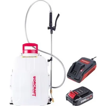 Zahrada Worcraft 114217 Set WSET-12, S20Li, ShareSYS, postřikovač, 1x akumulátor 2.0 Ah, 1x nabíječka
