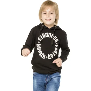 Chlapecká mikina Winkiki Kids Wear Chlapecká mikina Sport - černá Velikost: 164