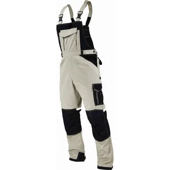 Pracovní obuv Pracovní kalhoty s laclem Summerline XL pískové Stalco
