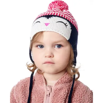 Čepice Marhatter Dívčí pletená čepice - 9662 - tmavě modrá