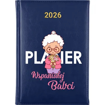 Kalendář Knižkový kalendář 2026 A5 FunnyCase modrý