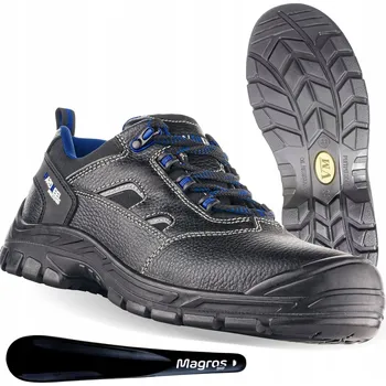 Pracovní obuv Pracovní boty Bezpečnostní Polobotky Kožené Bez ocelové špičky VM WIENNA O1, velikost 41