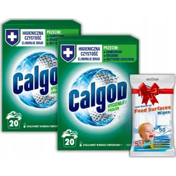 Čistič pračky Calgon Hygiene+ Antibakteriální Prášek na Čištění Pračky 2x1kg