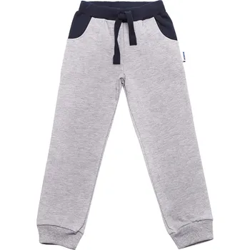 Winkiki Kids Wear Chlapecké tepláky Space - šedý melanž Velikost: 104