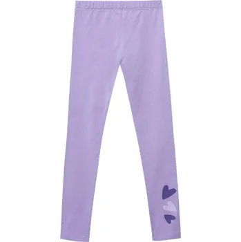 Dívčí legíny Winkiki Kids Wear Dívčí legginy Hearts - liliová Velikost: 98