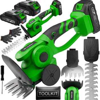 Nůžky na trávu Akumulátorové nůžky na trávu a keře MalTec MasterHedge 2v1 500 W